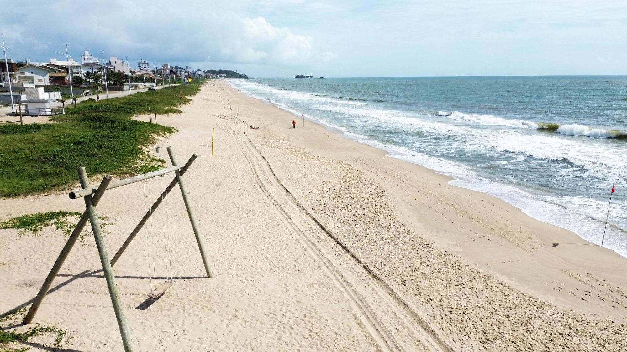 150M Da Praia Em Um Fantastico Edificio Em Balneario Picarras Apartment Bagian luar foto